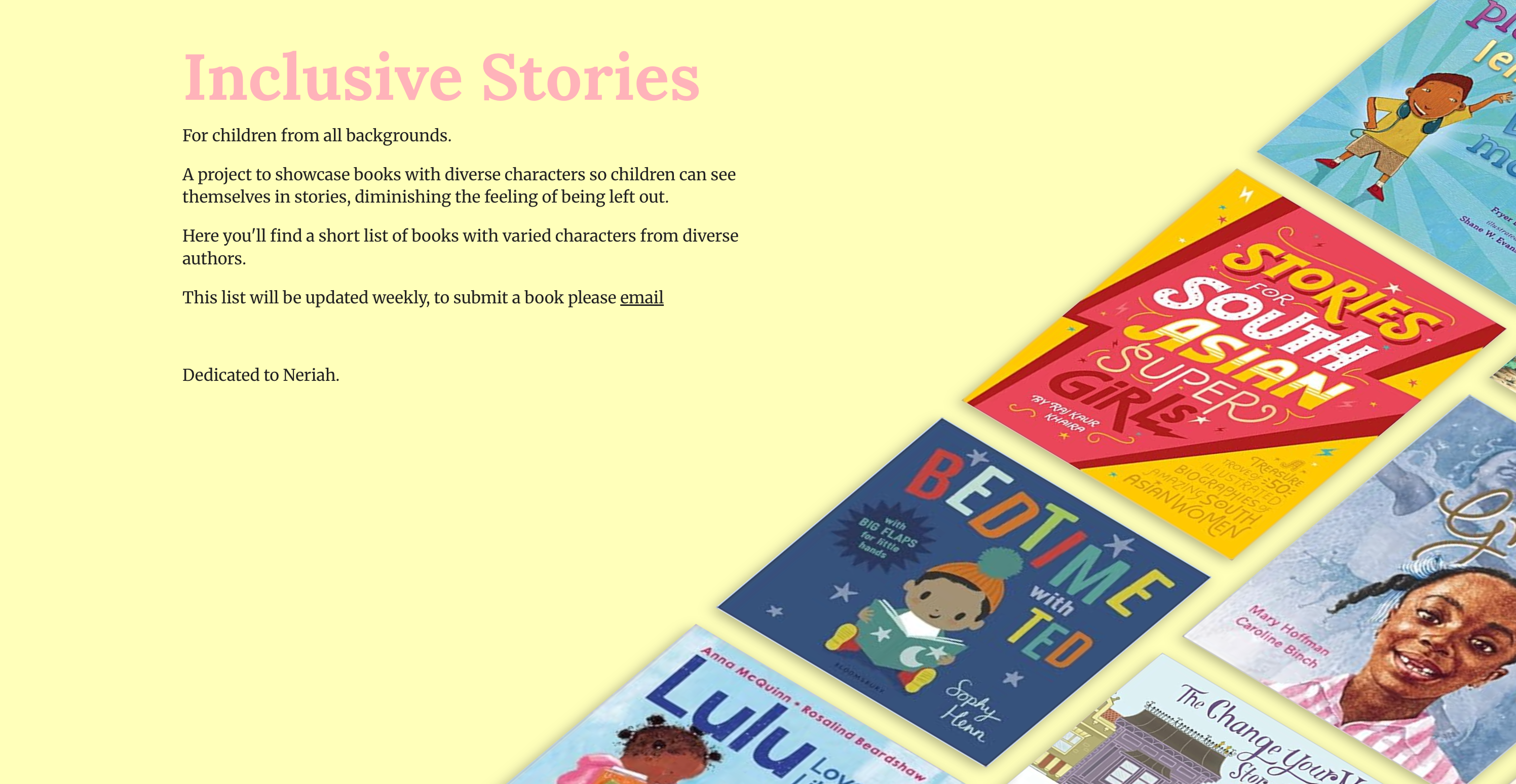 Inclusive Stories